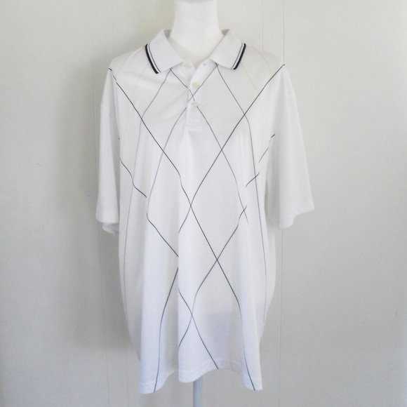 Haggar Cool 18 Performance Men's XL Polo Shirt - Picture 8 of 8